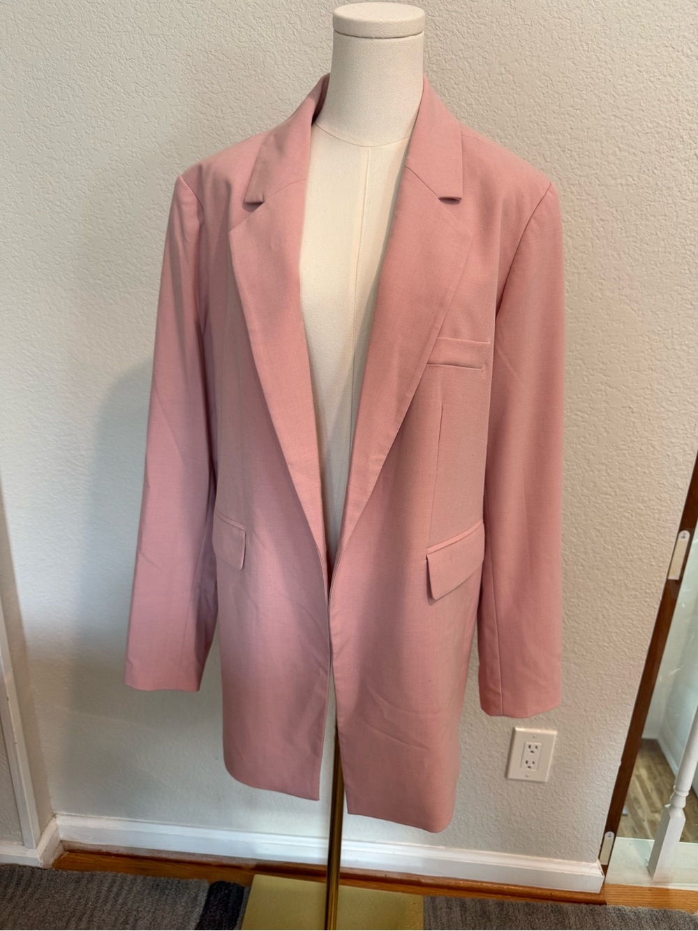 Women's Blazer Jacket - Pink